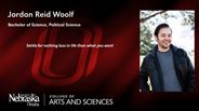 Jordan Woolf - Jordan Reid Woolf - Bachelor of Science - Political Science