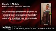 Kamila Abdela - Kamila I. Abdela - Kamila I. Abdela - Bachelor of Science in Public Health - Public Health