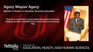 Agany Agany - Agany Mapior Agany - Bachelor of Science in Education - Secondary Education 
