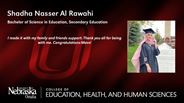 Shadha Al Rawahi - Shadha Nasser Al Rawahi - Bachelor of Science in Education - Secondary Education 
