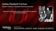 Ashley Carlson - Ashley Elizabeth Carlson - Bachelor of Science in Education - Elementary Education 