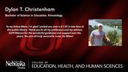 Dylan Christenham - Dylan T. Christenham - Bachelor of Science in Education - Kinesiology 