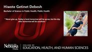 Hiwote Debesh - Hiwote Getinet Debesh - Bachelor of Science in Public Health - Public Health