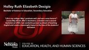Holley Desigio - Holley Ruth Elizabeth Desigio - Bachelor of Science in Education - Secondary Education 