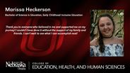 Marissa Heckerson - Marissa Heckerson - Bachelor of Science in Education - Early Childhood Inclusive Education 