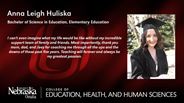 Anna Huliska - Anna Leigh Huliska - Bachelor of Science in Education - Elementary Education 
