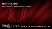 Elizabeth Krichau - Elizabeth Krichau - Bachelor of Science in Education - Elementary Education 