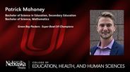 Patrick Mahoney - Patrick Mahoney - Bachelor of Science in Education - Secondary Education 