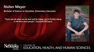 Nolan Meyer - Nolan Meyer - Bachelor of Science in Education - Elementary Education 