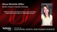 Alissa Miller - Alissa Michelle Miller - Bachelor of Science in Education - Kinesiology 