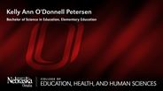 Kelly Petersen - Kelly Ann O'Donnell Petersen - Bachelor of Science in Education - Elementary Education 