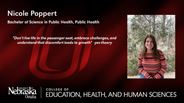 Nicole Poppert - Nicole Poppert - Bachelor of Science in Public Health - Public Health