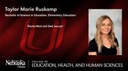 Taylor Ruskamp - Taylor Marie Ruskamp - Bachelor of Science in Education - Elementary Education 
