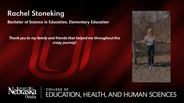 Rachel Stoneking - Rachel Stoneking - Bachelor of Science in Education - Elementary Education 
