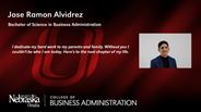Jose Alvidrez - Jose Ramon Alvidrez - Bachelor of Science in Business Administration