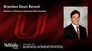 Brandon Beresh - Brandon Dean Beresh - Bachelor of Science in Business Administration