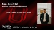 Isaac Cruz-Vital - Isaac Cruz-Vital - Bachelor of Science in Business Administration