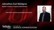 Johnathon Dahlgren - Johnathon Carl Dahlgren - Bachelor of Science in Business Administration