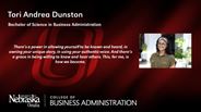 Tori Dunston - Tori Andrea Dunston - Bachelor of Science in Business Administration
