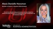 Alexis Hansman - Alexis Danielle Hansman - Bachelor of Science in Business Administration
