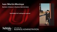 Ivan Martin-Montoya - Ivan Martin-Montoya - Bachelor of Science in Business Administration