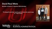 David Mata - David Raul Mata - Bachelor of Science in Business Administration