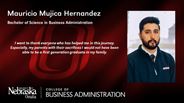 Mauricio Mujica Hernandez - Mauricio Hernandez - Mauricio Mujica Hernandez - Bachelor of Science in Business Administration