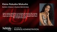 Elaine Mukusha - Elaine Rukudzo Mukusha - Bachelor of Science in Business Administration