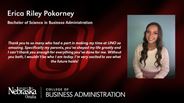 Erica Pokorney - Erica Riley Pokorney - Bachelor of Science in Business Administration