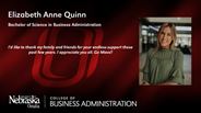 Elizabeth Quinn - Elizabeth Anne Quinn - Bachelor of Science in Business Administration