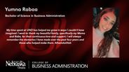 Yumna Rabaa - Yumna Rabaa - Bachelor of Science in Business Administration