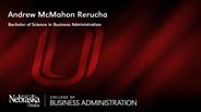 Andrew Rerucha - Andrew McMahon Rerucha - Bachelor of Science in Business Administration