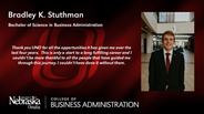Bradley Stuthman - Bradley K. Stuthman - Bachelor of Science in Business Administration
