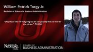 William Targy - William Patrick Targy Jr. - Bachelor of Science in Business Administration