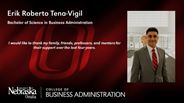 Erik Tena-Vigil - Erik Roberto Tena-Vigil - Bachelor of Science in Business Administration