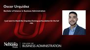 Oscar Urquidez - Oscar Urquidez - Bachelor of Science in Business Administration