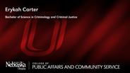 Erykah Carter - Erykah Carter - Bachelor of Science in Criminology and Criminal Justice