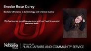 Brooke Corey - Brooke Rose Corey - Bachelor of Science in Criminology and Criminal Justice