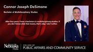 Connor DeSimone - Connor Joseph DeSimone - Bachelor of Multidisciplinary Studies