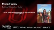 Michael Guidry - Michael Guidry - Bachelor of Multidisciplinary Studies