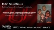 Shiloh Hansen - Shiloh Renae Hansen - Bachelor of Science in Criminology and Criminal Justice