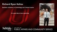 Richard Koltas - Richard Ryan Koltas - Bachelor of Science in Criminology and Criminal Justice