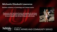 Michaela Lawrence - Michaela Elizabeth Lawrence - Bachelor of Science in Criminology and Criminal Justice