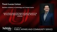 Trent Liston - Trent Lucas Liston - Bachelor of Science in Criminology and Criminal Justice