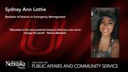 Sydney Lottie - Sydney Ann Lottie - Bachelor of Science in Emergency Management