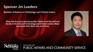 Spencer Lueders - Spencer Jin Lueders - Bachelor of Science in Criminology and Criminal Justice