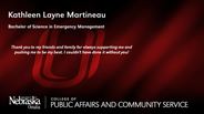 Kathleen Martineau - Kathleen Layne Martineau - Bachelor of Science in Emergency Management