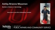 Ashley Moseman - Ashley Brianne Moseman - Bachelor of Science in Gerontology