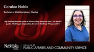 Caralee Noble - Caralee Noble - Bachelor of Multidisciplinary Studies