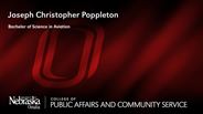 Joseph Poppleton - Joseph Christopher Poppleton - Bachelor of Science in Aviation